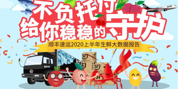 顺丰发布生鲜大数据报告：上半年共送出近2.5亿件快递